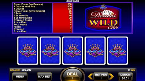 free deuces wild slot games|Deuces Wild Demo – Play Game for Free .